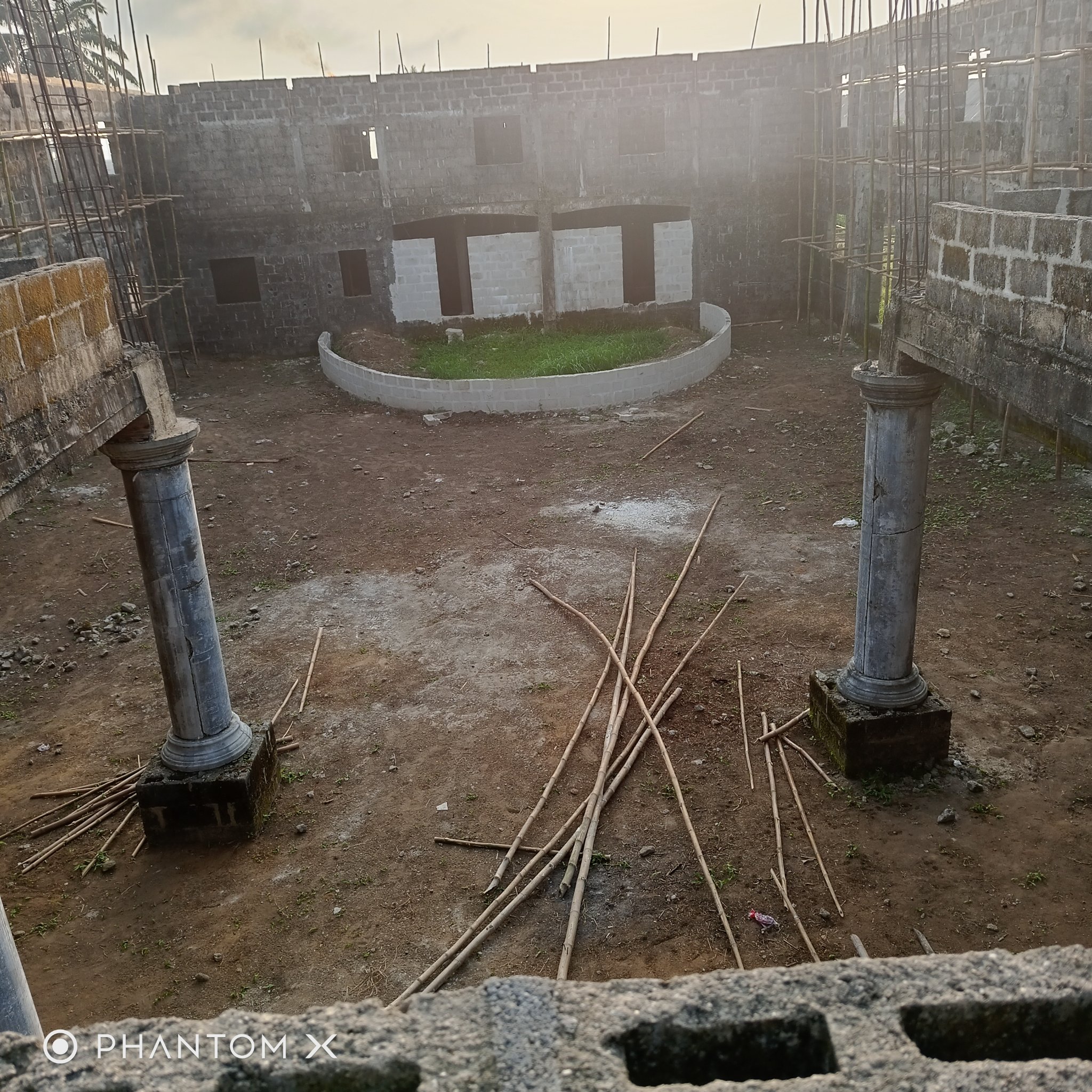 I was investing in the Church permanent site building...closely spent plus or minus $30,000 by God's grace